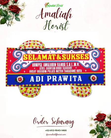 Papan Bunga Ucapan Selamat Sirnajati